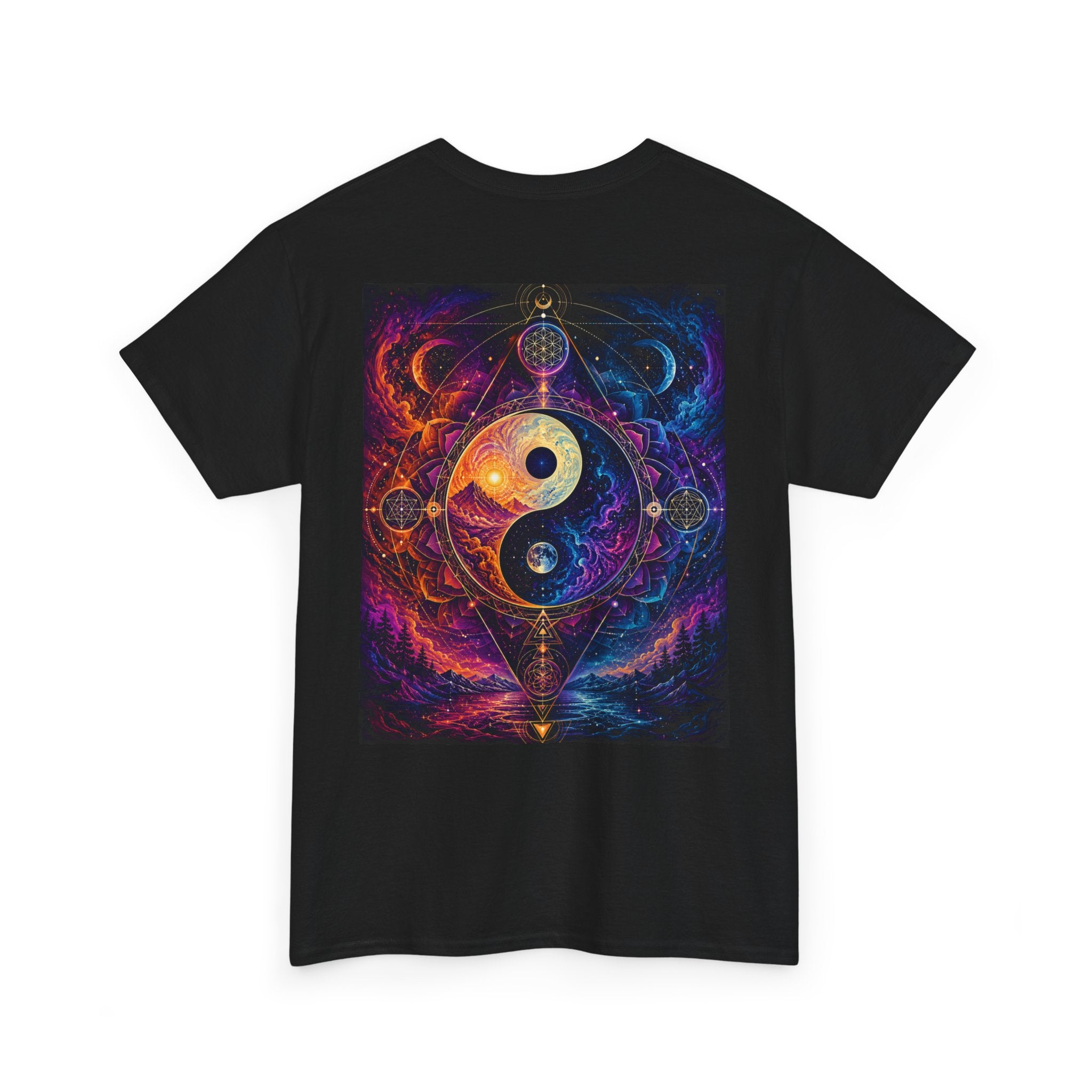 Psychedelic Ying Yang Tee