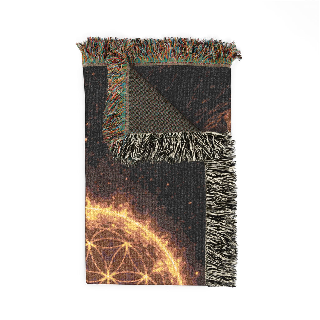 Sun of Life Woven Blanket