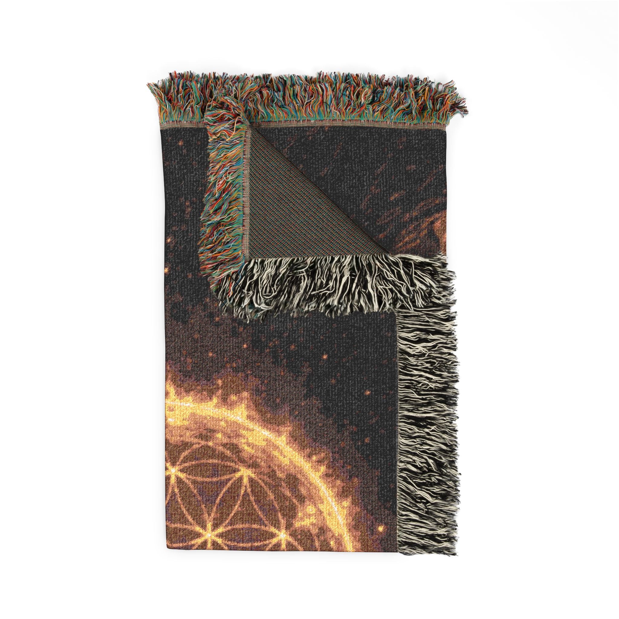 Sun of Life Woven Blanket
