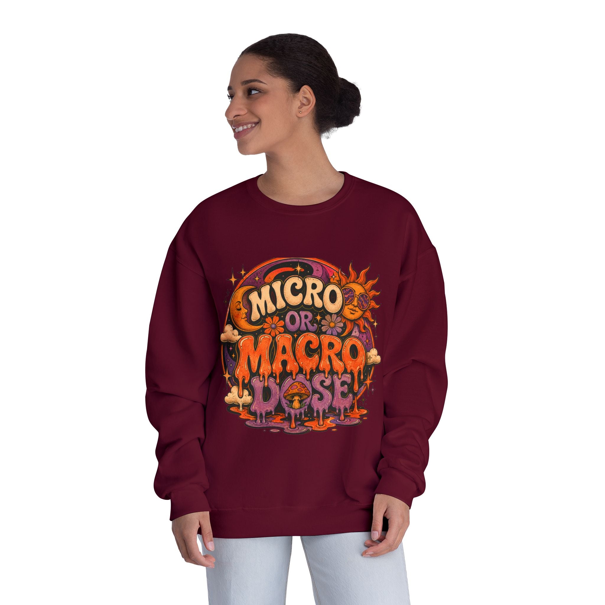 Micro or macro NuBlend® Crewneck Sweatshirt