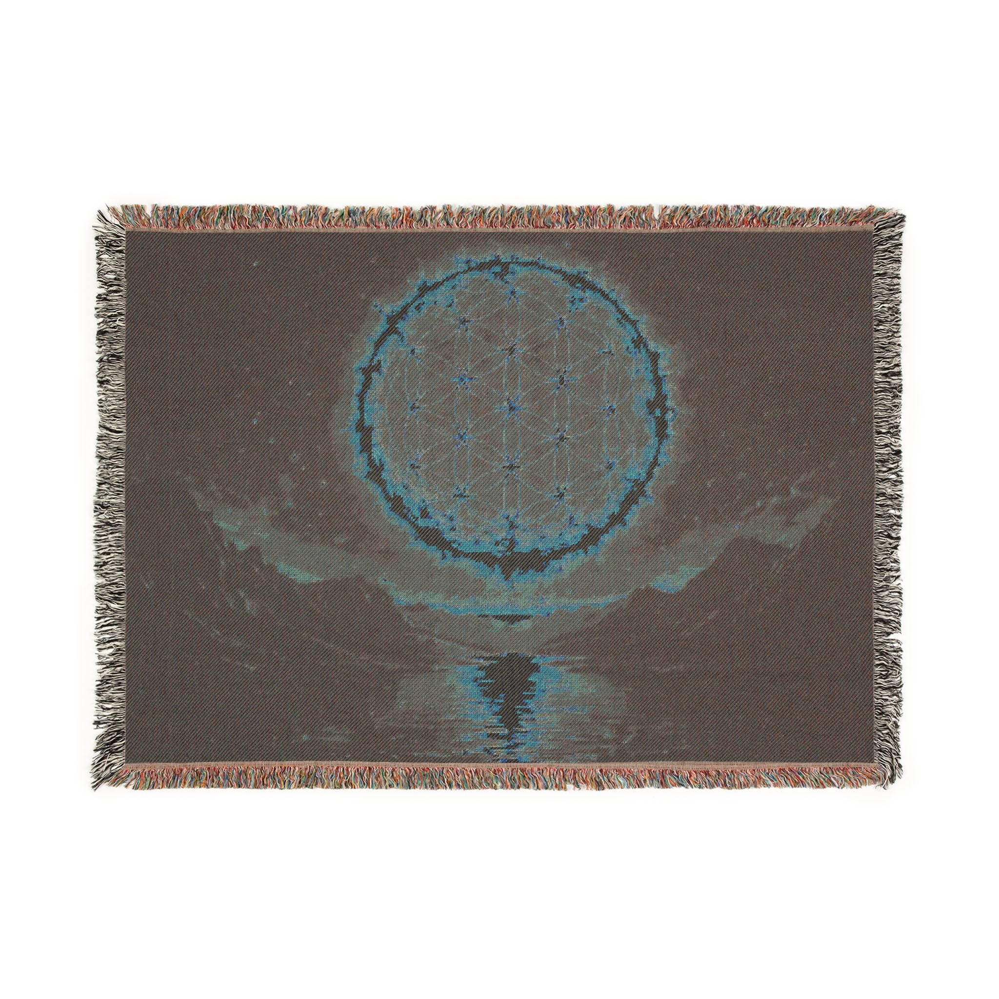 Sun of Life Woven Blanket