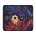 Psychedelic Ying Yang Tan Sherpa Blanket