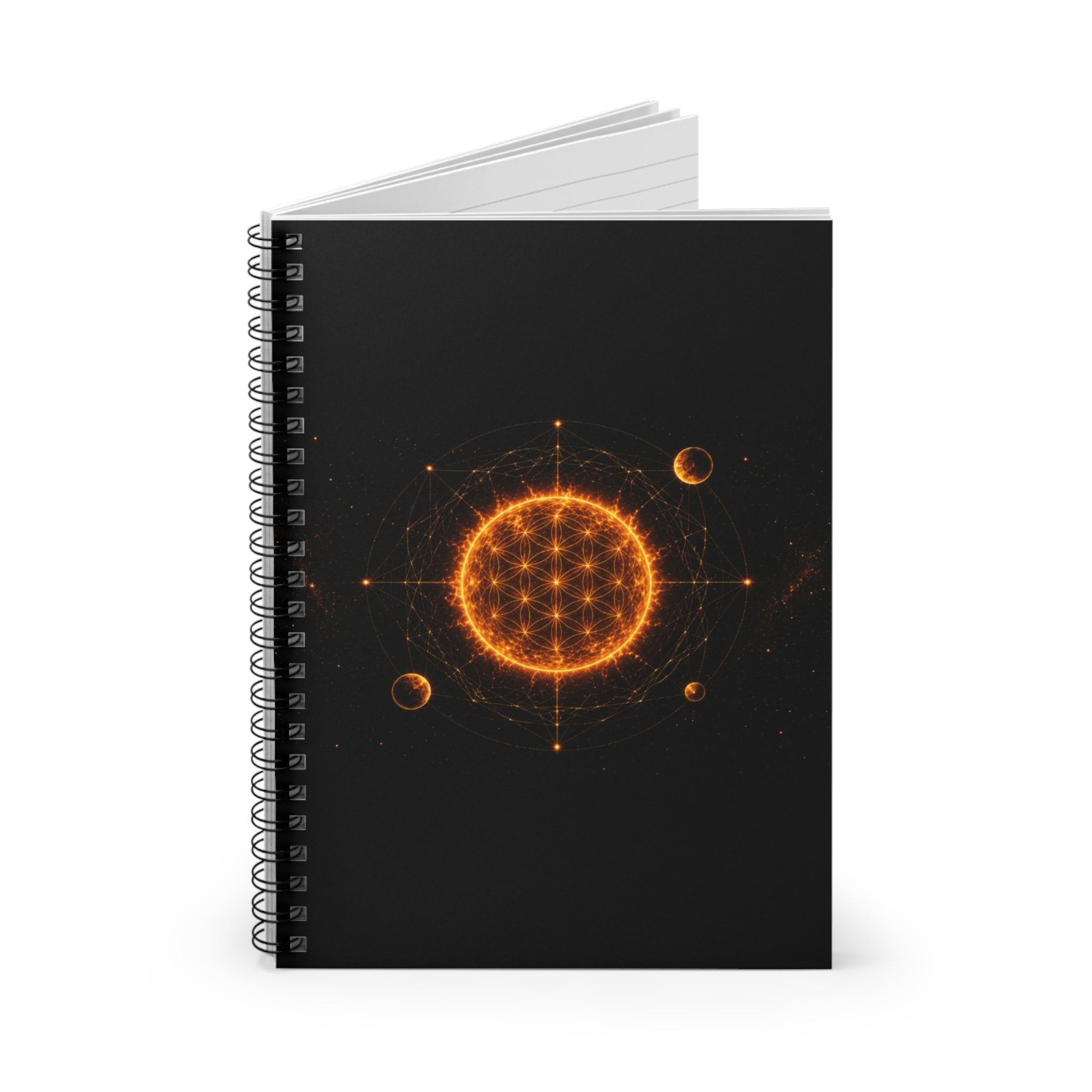Sun of Life Notebook - Ruled Line